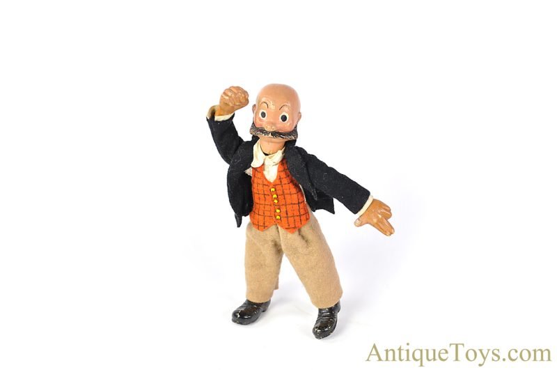 Bucherer SABA Mutt & Jeff “The Wonderful Contortionist Doll” Swiss Dolls <FONT COLOR="ff000 ">*SOLD*</font> - Image 4