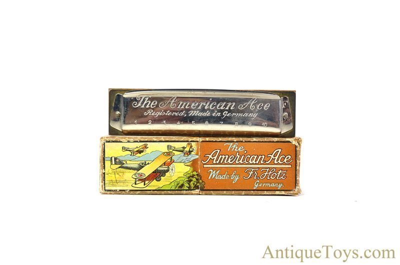 Fr. Hotz Germany “The American Ace” Harmonica in Box <FONT COLOR="ff000 ">*SOLD*</font>