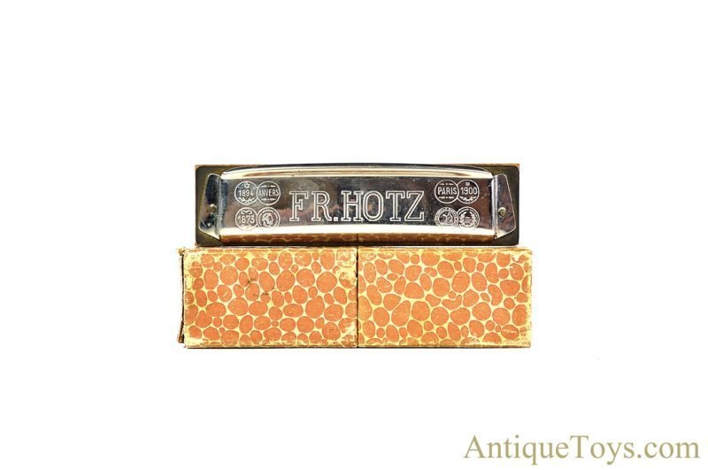 Fr. Hotz Germany “The American Ace” Harmonica in Box <FONT COLOR="ff000 ">*SOLD*</font> - Image 2