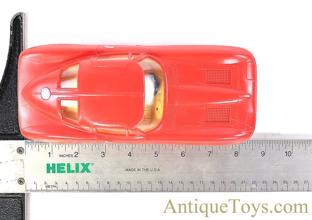 Marx Plastic Friction Red “Corvette Stingray” in Box *SOLD ...