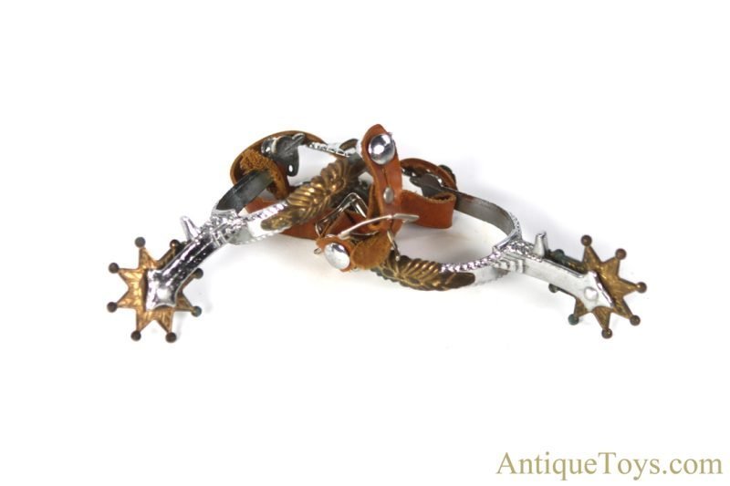 George Schmidt Mfg. Co. Kids #300 "Buck'n Bronc Spurs" in Box <FONT COLOR="ff000 ">*SOLD*</font> - Image 2