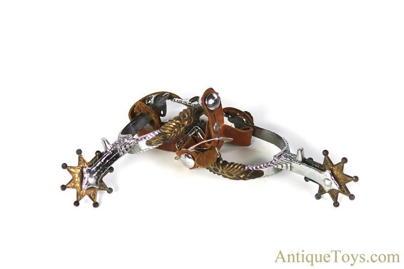 George Schmidt Mfg. Co. Kids #300 "Buck'n Bronc Spurs" in Box <FONT COLOR="ff000 ">*SOLD*</font> - Image 4