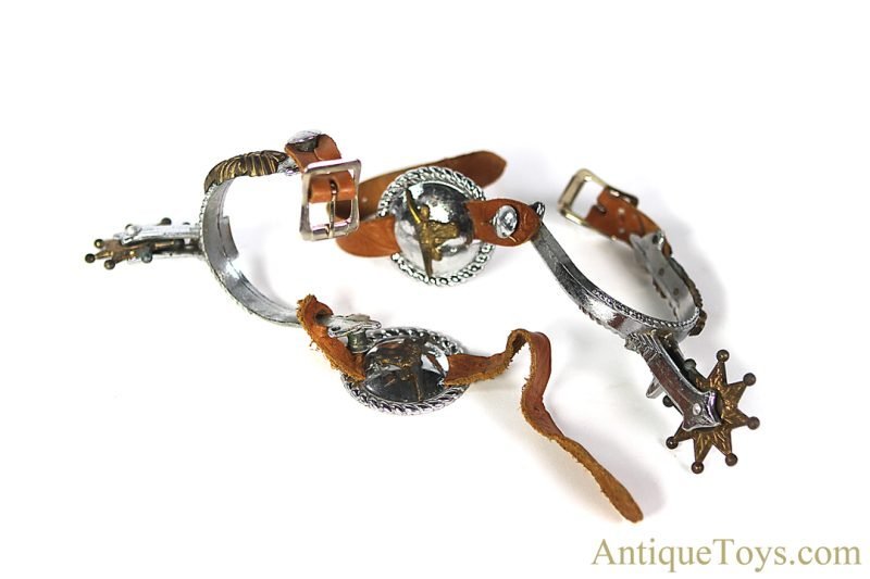 George Schmidt Mfg. Co. Kids #300 "Buck'n Bronc Spurs" in Box <FONT COLOR="ff000 ">*SOLD*</font> - Image 5