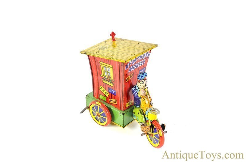 Wyandotte Toys All Metal Products Company Tin Lithographed Windup Mechanical Humphrey Mobile <FONT COLOR="ff000 ">*SOLD*</font> - Image 6