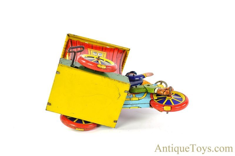 Wyandotte Toys All Metal Products Company Tin Lithographed Windup Mechanical Humphrey Mobile <FONT COLOR="ff000 ">*SOLD*</font> - Image 3