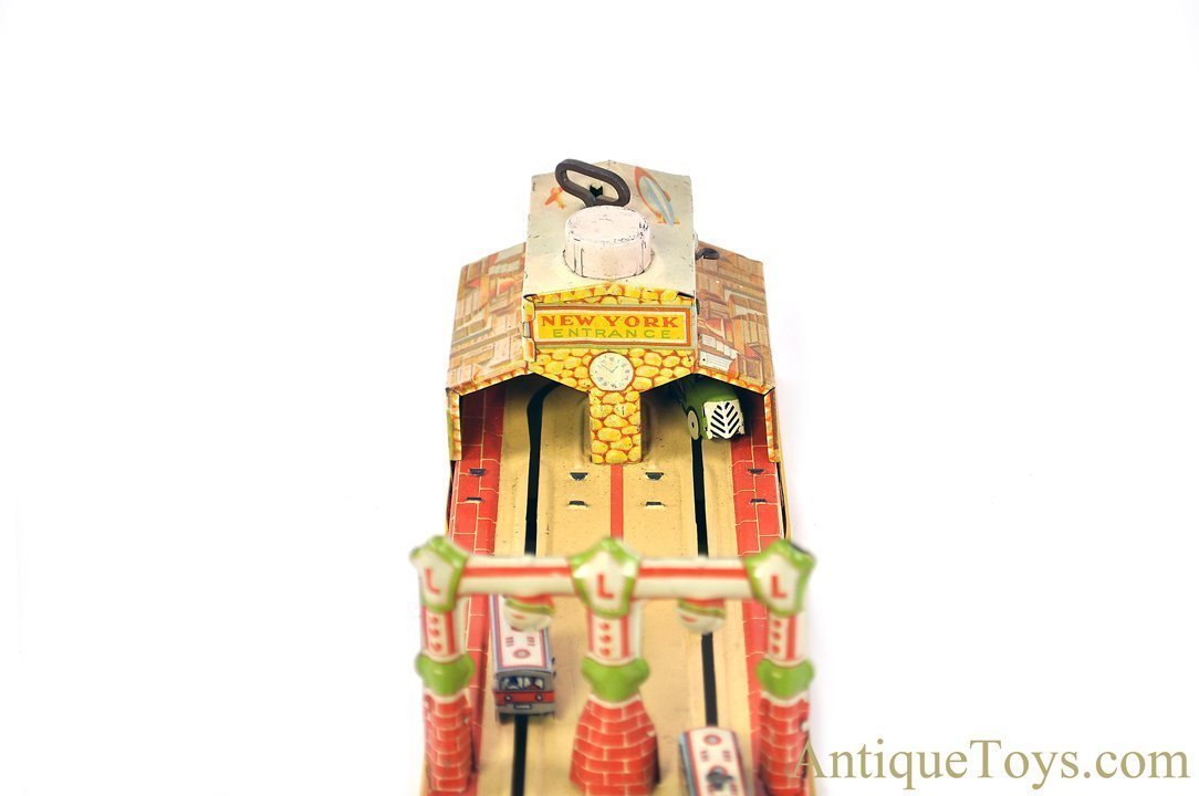 Unique Art ca. 1940's Tin Lithographed Windup “Lincoln