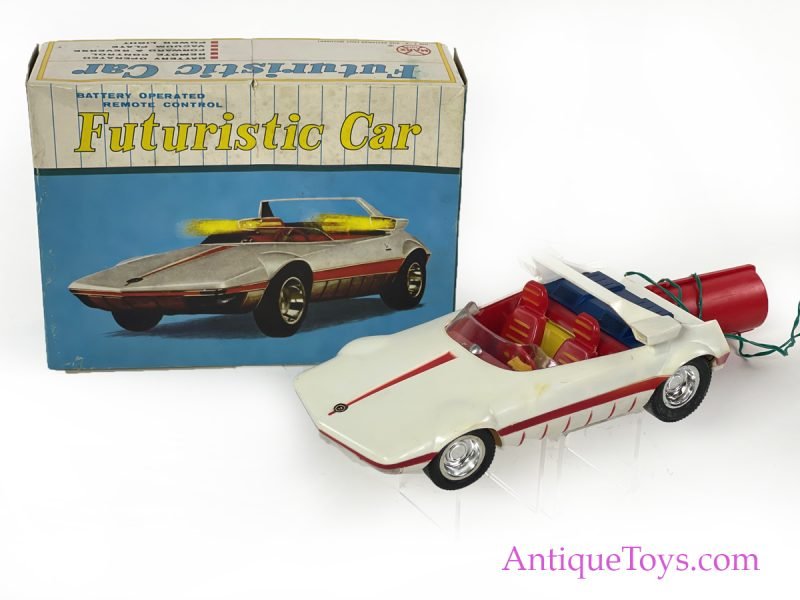 Marx Plastic Battery Operated "Futuristic Car" in Box <FONT COLOR="ff000 ">*SOLD*</font>