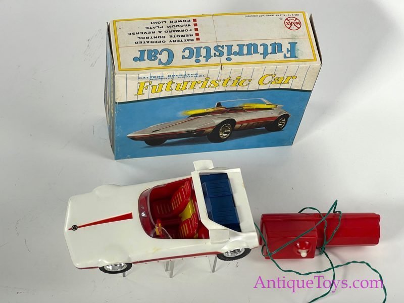 Marx Plastic Battery Operated "Futuristic Car" in Box <FONT COLOR="ff000 ">*SOLD*</font> - Image 6