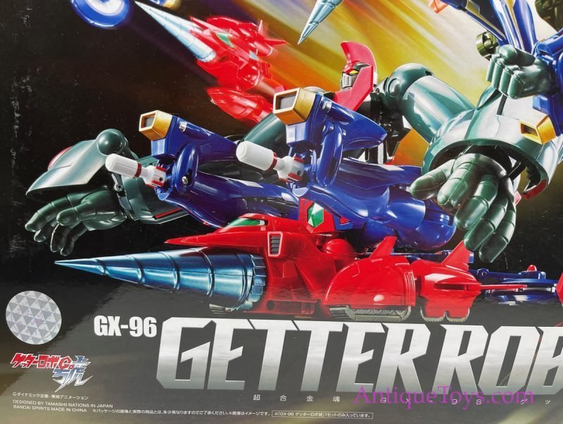 Bandai and Tamashii Nations GX-96 Getter Robot Go Getter Robo for Sale - Image 4