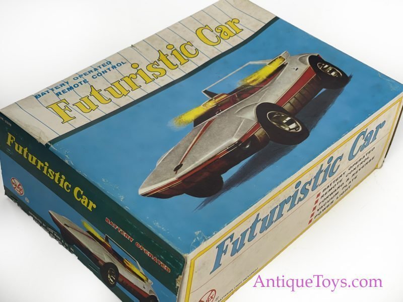 Marx Plastic Battery Operated "Futuristic Car" in Box <FONT COLOR="ff000 ">*SOLD*</font> - Image 8