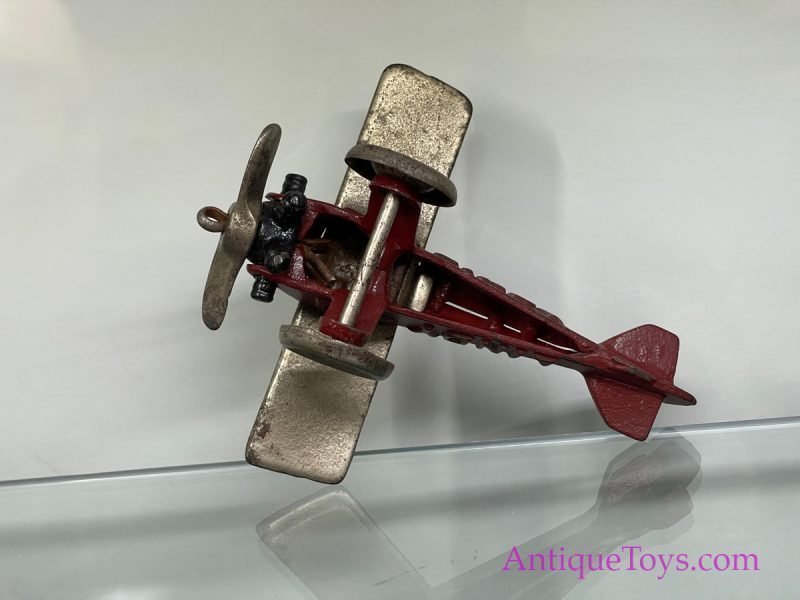 North & Judd Cast Iron Lindy Airplane Toy <FONT COLOR="ff000 ">*SOLD*</font> - Image 3