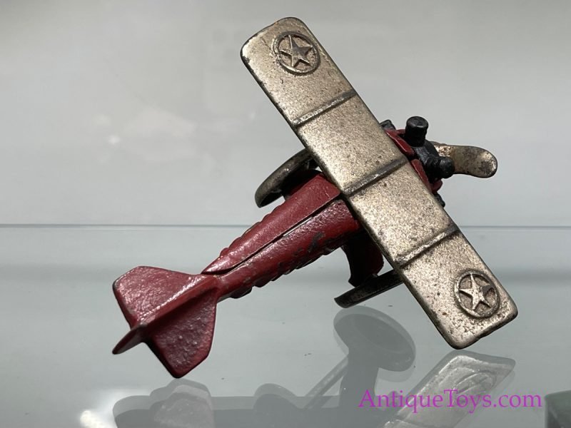 North & Judd Cast Iron Lindy Airplane Toy <FONT COLOR="ff000 ">*SOLD*</font> - Image 2