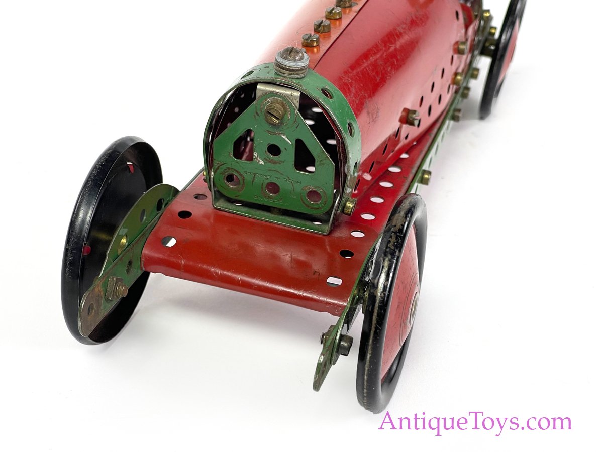 Meccano Race Car Bugatti Type 4.2 SOLD AntiqueToys Antique Toys for Sale