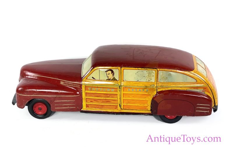 Wyandotte Toys All Metal Products Company Tin Lithographed Woody Station Wagon <FONT COLOR="ff000 ">*SOLD*</font> - Image 6