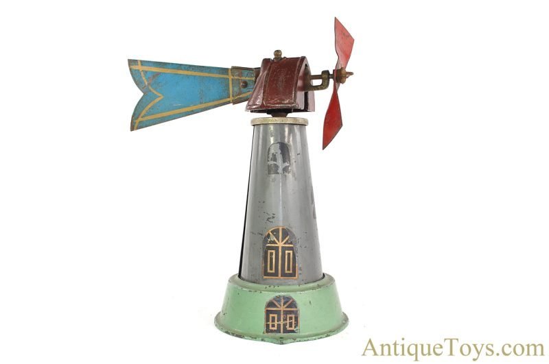 Arcade Cast Iron & Pressed Steel Windmill Weathervane <FONT COLOR="ff000 ">*SOLD*</font>