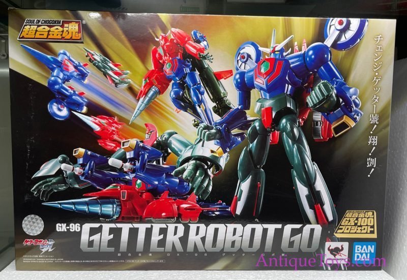 Bandai and Tamashii Nations GX-96 Getter Robot Go Getter Robo for Sale - Image 3