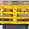 Chinese Tin Lithographed Friction MF385 Stake Truck with Chickens for Sale - Image 7