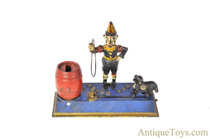 Hubley Cast Iron Mechanical "Trick Dog" Bank <FONT COLOR="ff000 ">*SOLD*</font> - Image 3