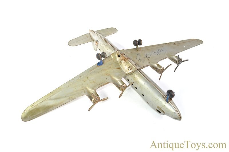 Marx Pressed Steel AA American Airlines NC-2100 Flagship Airplane <FONT COLOR="ff000 ">*SOLD*</font> - Image 6