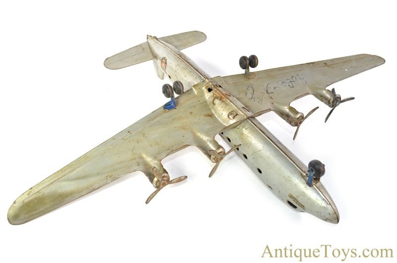 Marx Pressed Steel AA American Airlines NC-2100 Flagship Airplane <FONT COLOR="ff000 ">*SOLD*</font> - Image 7