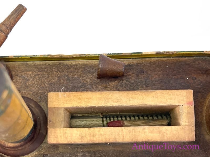 Bliss Wooden Pirate Ship Antique Toy <FONT COLOR="ff000 ">*SOLD*</font> - Image 8