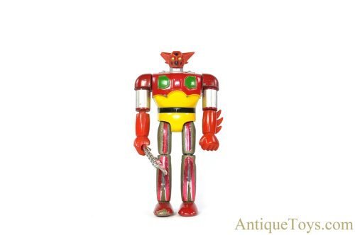 Popy Bandai Vintage ca. 1974 Diecast Getter Robo 5" Chogokin Robot Action Figure for Sale