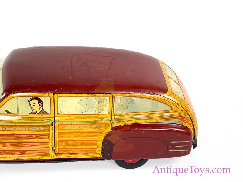 Wyandotte Toys All Metal Products Company Tin Lithographed Woody Station Wagon <FONT COLOR="ff000 ">*SOLD*</font> - Image 8