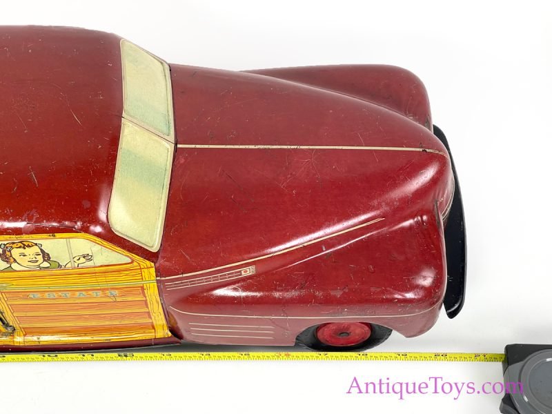 Wyandotte Toys All Metal Products Company Tin Lithographed Woody Station Wagon <FONT COLOR="ff000 ">*SOLD*</font> - Image 5