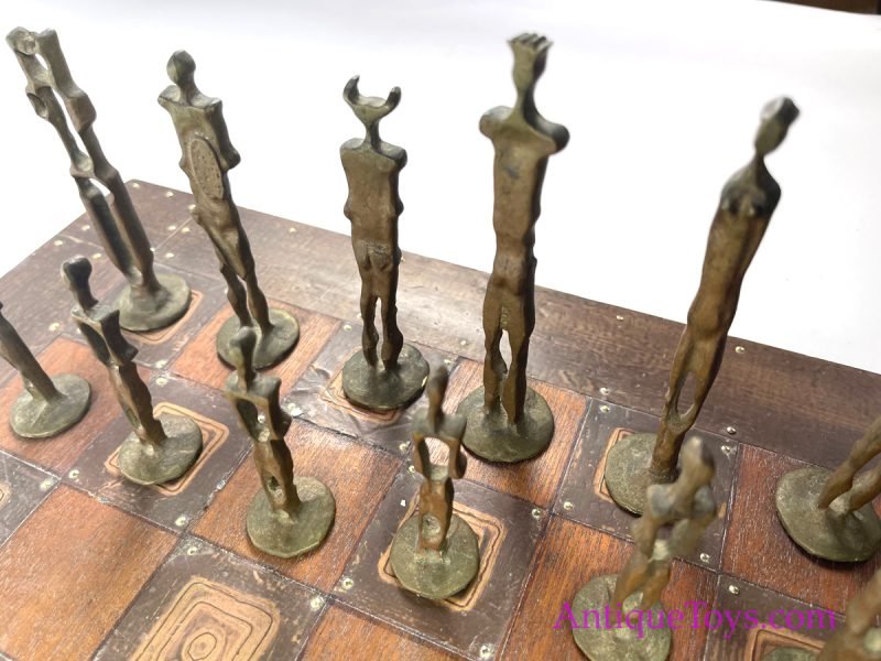 Brutalist Mid-Century Modern Chess Set for Sale <FONT COLOR="ff000 ">*SOLD*</font> - Image 24