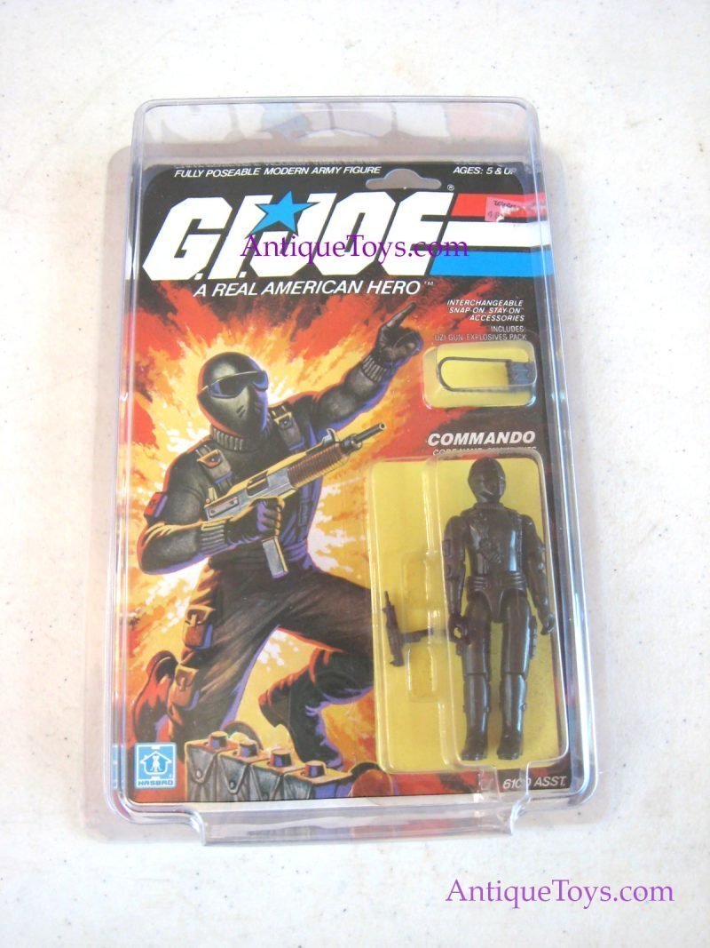 GI Joe Carded Snake Eyes First Edition for Sale <FONT COLOR="ff000 ">*SOLD*</font>