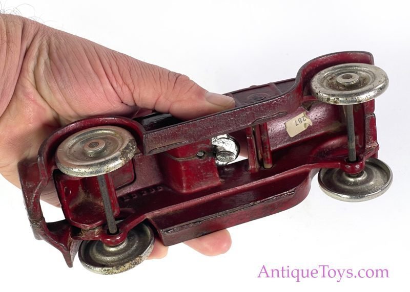 Kilgore ca. 1928 Cast Iron Rumble Seat Coupe <FONT COLOR="ff000 ">*SOLD*</font> - Image 4