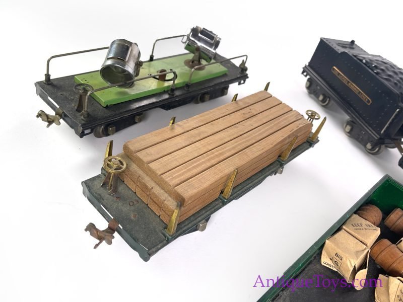 Prewar Lionel 1835 Locomotive Engine with Tender and Cars Set <FONT COLOR="ff000 ">*SOLD*</font> - Image 19