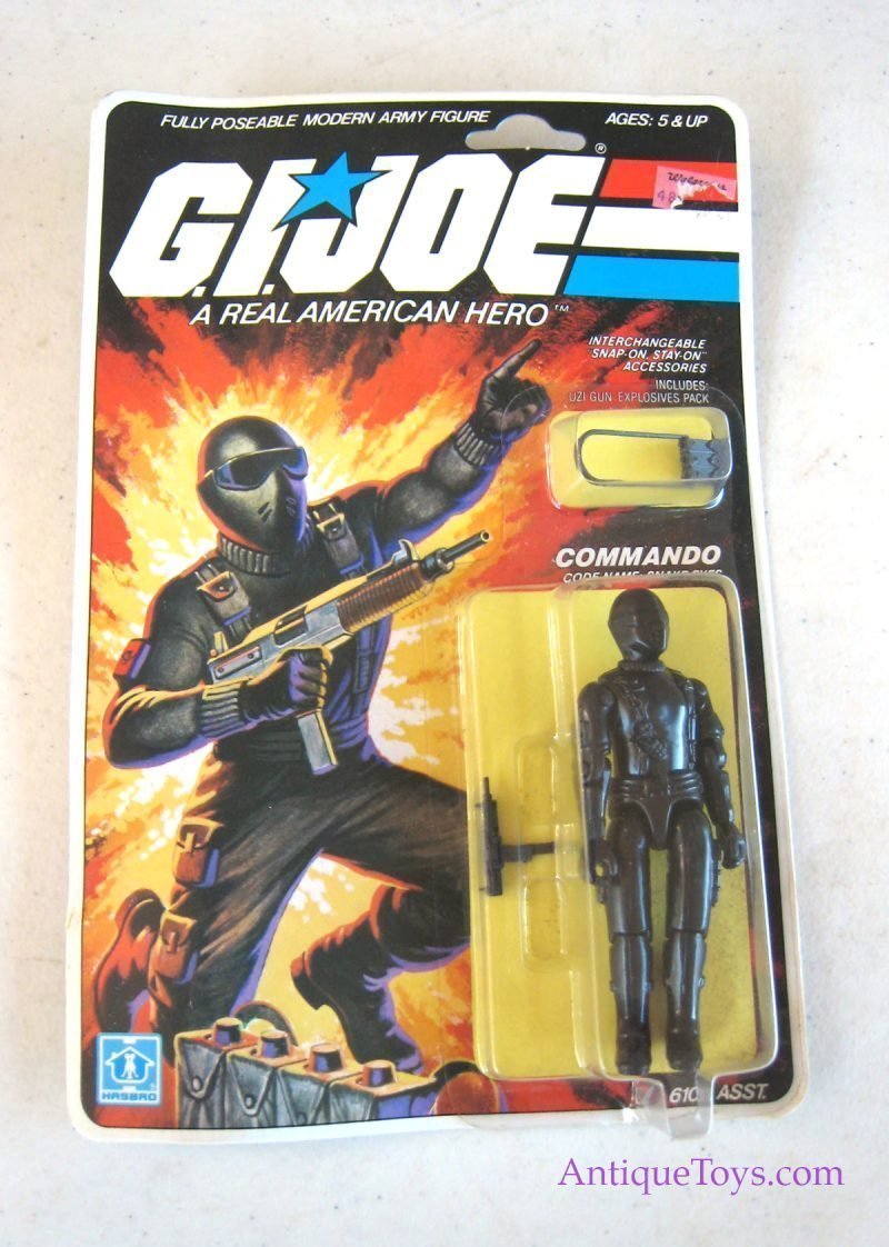GI Joe Carded Snake Eyes First Edition for Sale <FONT COLOR="ff000 ">*SOLD*</font> - Image 5