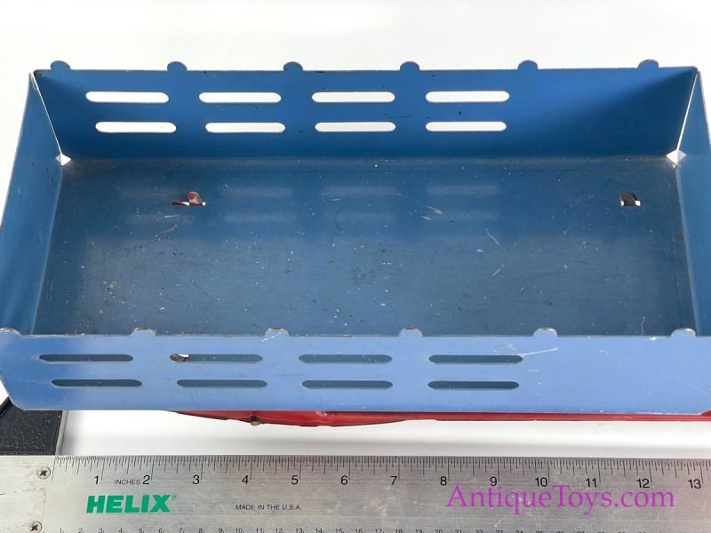 Wyandotte Toys ca. 1940s Pressed Steel Large Stake Truck <FONT COLOR="ff000 ">*SOLD*</font> - Image 8