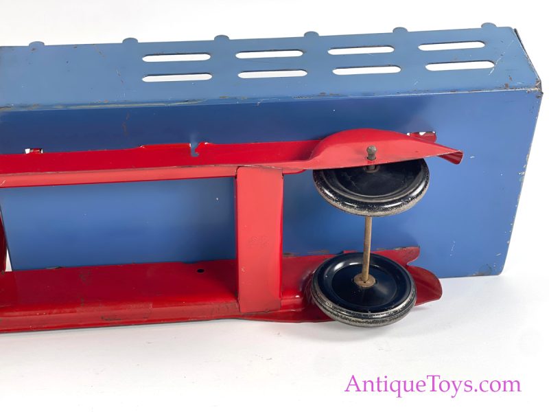 Wyandotte Toys ca. 1940s Pressed Steel Large Stake Truck <FONT COLOR="ff000 ">*SOLD*</font> - Image 5