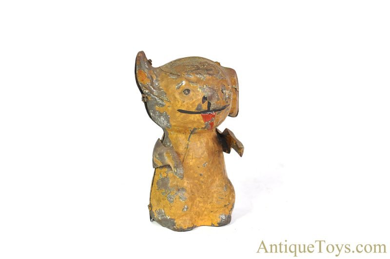Likely Early S.G. Günthermann Tin Hand Painted Windup "Comic Dog" German Toy for Sale <FONT COLOR="ff000 ">*CALL FOR PRICE*</font> - Image 2