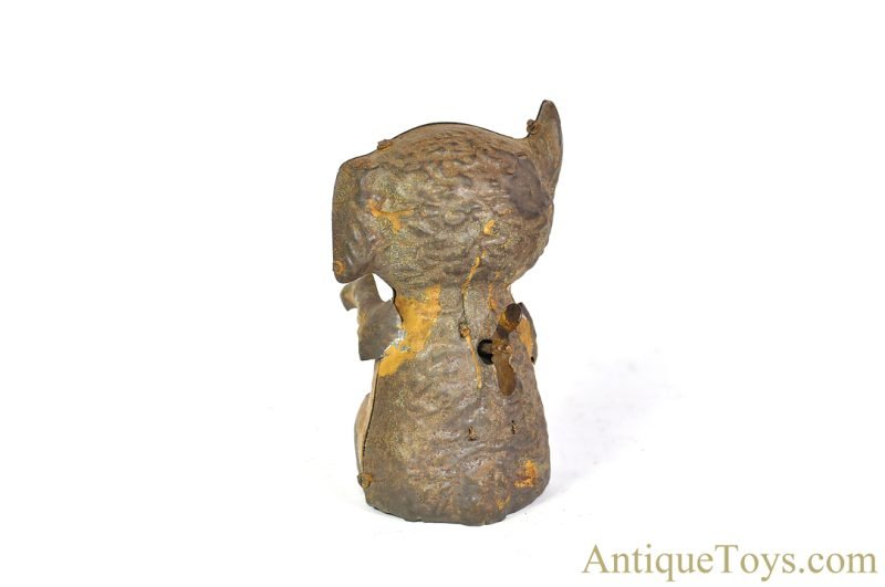 Likely Early S.G. Günthermann Tin Hand Painted Windup "Comic Dog" German Toy for Sale <FONT COLOR="ff000 ">*CALL FOR PRICE*</font> - Image 4