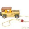 Holgate Toys Wooden #664 Army Jeep Pull Toy <FONT COLOR="ff000 ">*SOLD*</font>