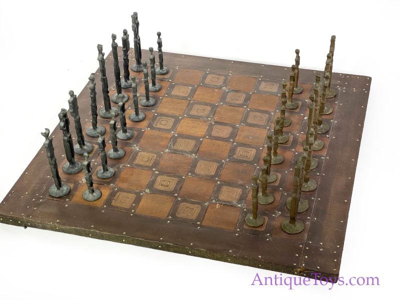 Brutalist Mid-Century Modern Chess Set for Sale <FONT COLOR="ff000 ">*SOLD*</font> - Image 18