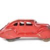 Marx ca. 1930s Pressed Steel Press Down "Mystery Car" Lincoln Zephyr <FONT COLOR="ff000 ">*SOLD*</font> - Image 2