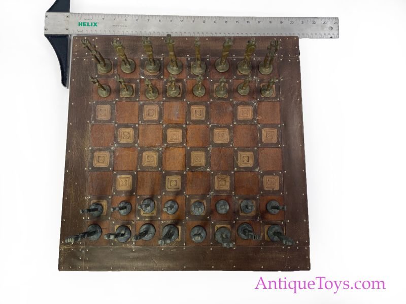 Brutalist Mid-Century Modern Chess Set for Sale <FONT COLOR="ff000 ">*SOLD*</font> - Image 13