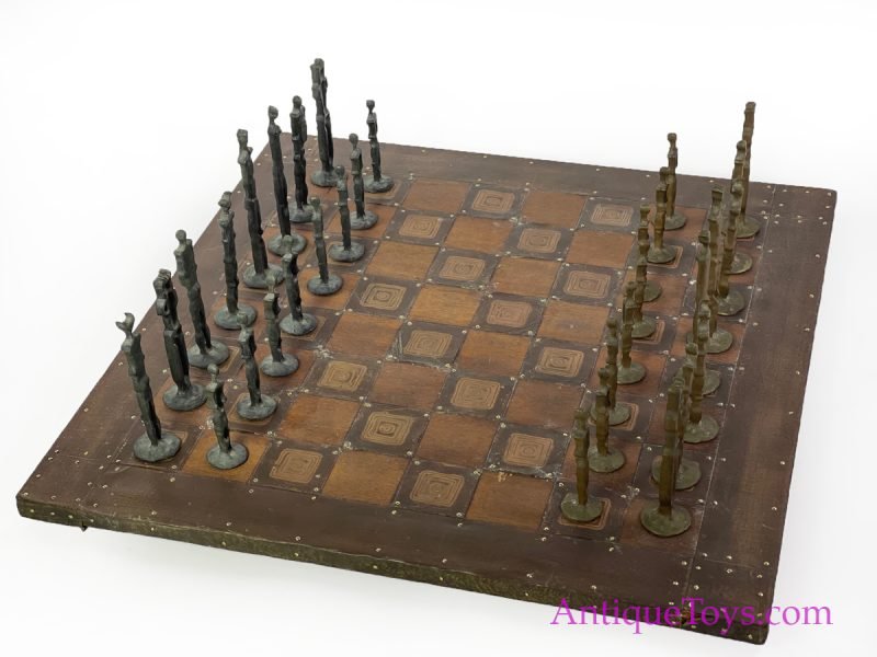 Brutalist Mid-Century Modern Chess Set for Sale <FONT COLOR="ff000 ">*SOLD*</font> - Image 8