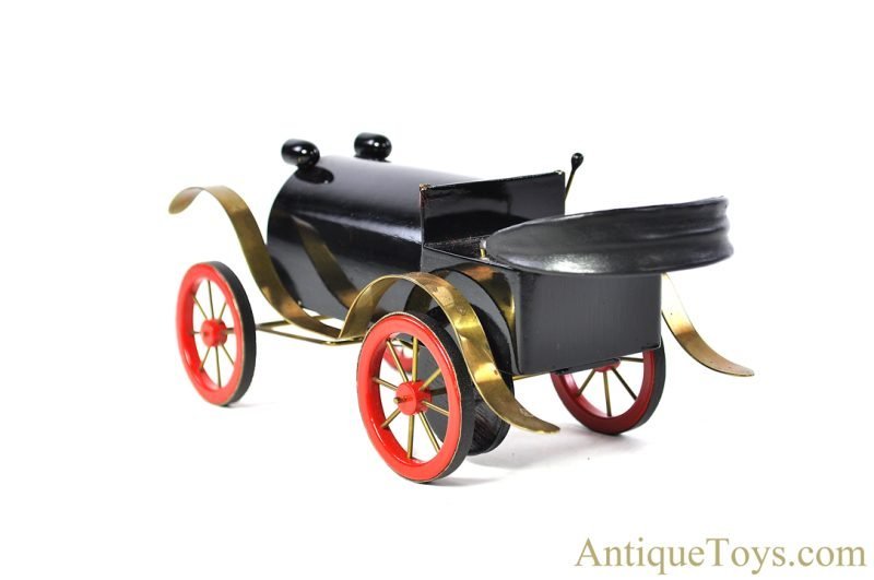 Samy Salem Wooden Battery Operated Signed German Artist Piece "Salem's Classic Roadster Nr. 1" in Wooden Box <FONT COLOR="ff000 ">*SOLD*</font> - Image 7