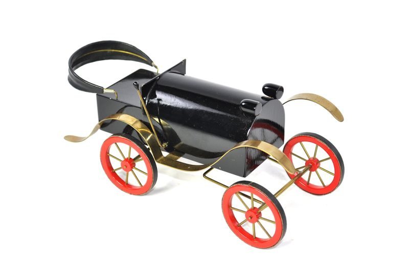 Samy Salem Wooden Battery Operated Signed German Artist Piece "Salem's Classic Roadster Nr. 1" in Wooden Box <FONT COLOR="ff000 ">*SOLD*</font> - Image 2