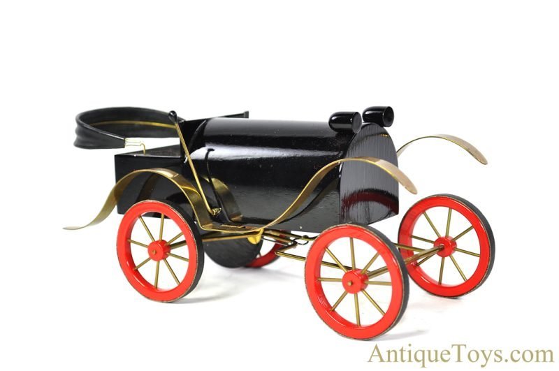 Samy Salem Wooden Battery Operated Signed German Artist Piece "Salem's Classic Roadster Nr. 1" in Wooden Box <FONT COLOR="ff000 ">*SOLD*</font> - Image 3