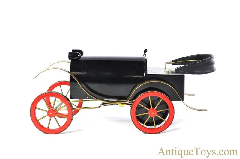 Samy Salem Wooden Battery Operated Signed German Artist Piece "Salem's Classic Roadster Nr. 1" in Wooden Box <FONT COLOR="ff000 ">*SOLD*</font> - Image 5