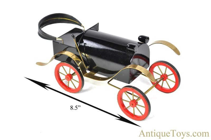 Samy Salem Wooden Battery Operated Signed German Artist Piece "Salem's Classic Roadster Nr. 1" in Wooden Box <FONT COLOR="ff000 ">*SOLD*</font> - Image 15