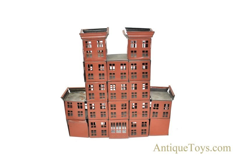 Scott Manufacturing Co. ca. 1920s Tin Bilt-E-Z Architectural Outfit Erector Set *SOLD* - Image 3