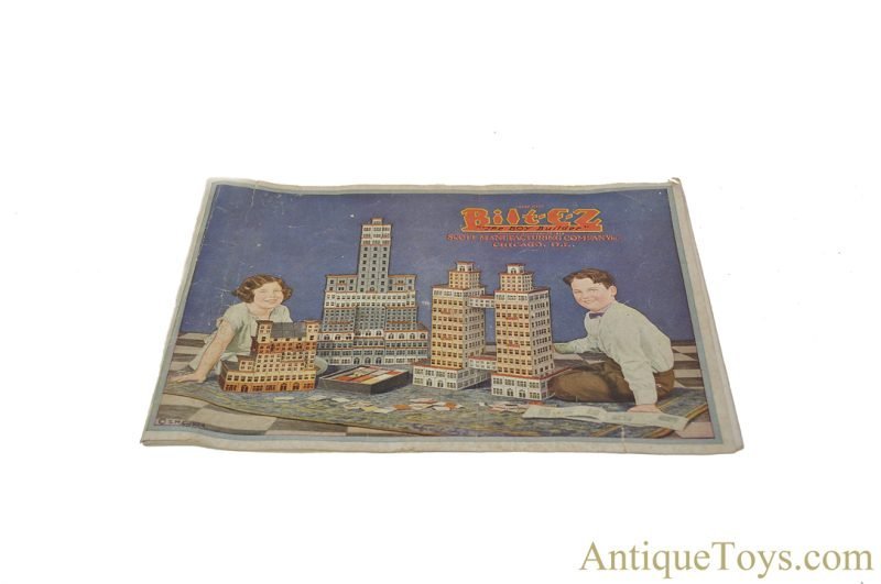 Scott Manufacturing Co. ca. 1920s Tin Bilt-E-Z Architectural Outfit Erector Set *SOLD* - Image 4