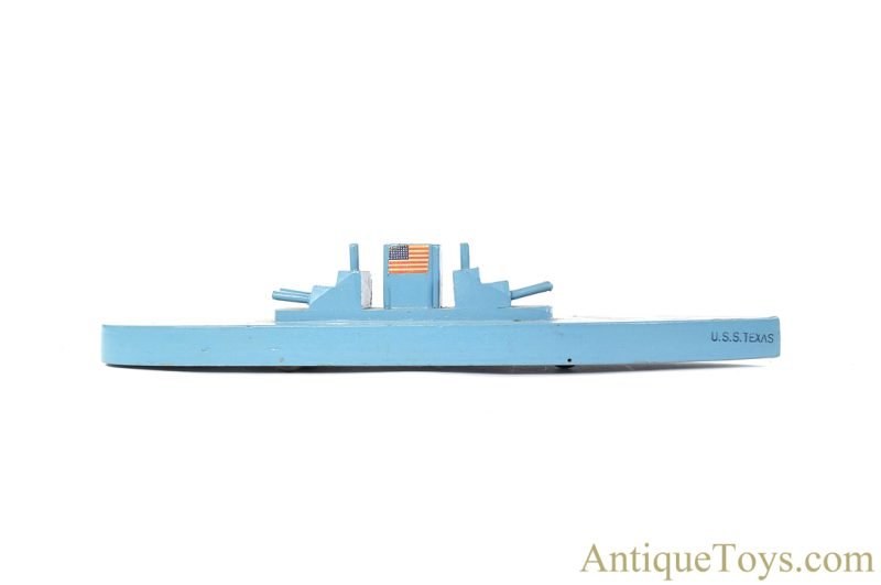 Velasco Toys Wooden Velmade U.S.S. Texas Battleship <FONT COLOR="ff000">*SOLD*</font> - Image 2